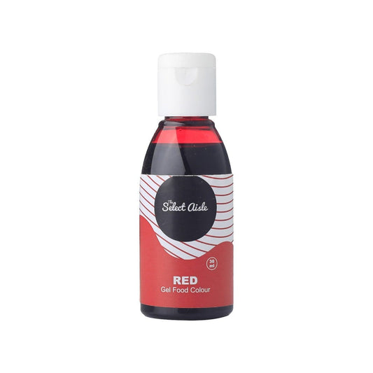 The Select Aisle Red Gel Food Colour : 30 ml
