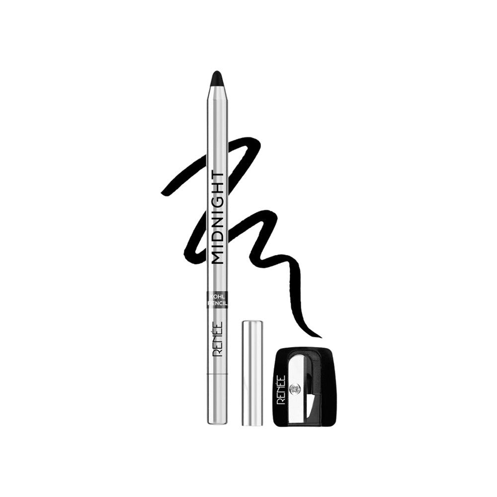 Renee Midnight Kohl Pencil Kajal (Midnight) : 1 unit