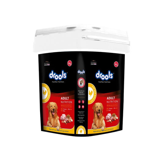 Drools Chicken & Egg Adult Dry Dog Food (Inside Container) : 5 kg