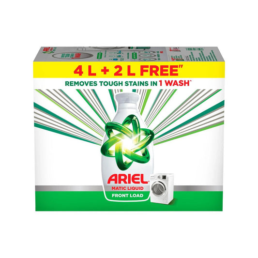 Ariel Matic Front Load Liquid Detergent : 6 ltr