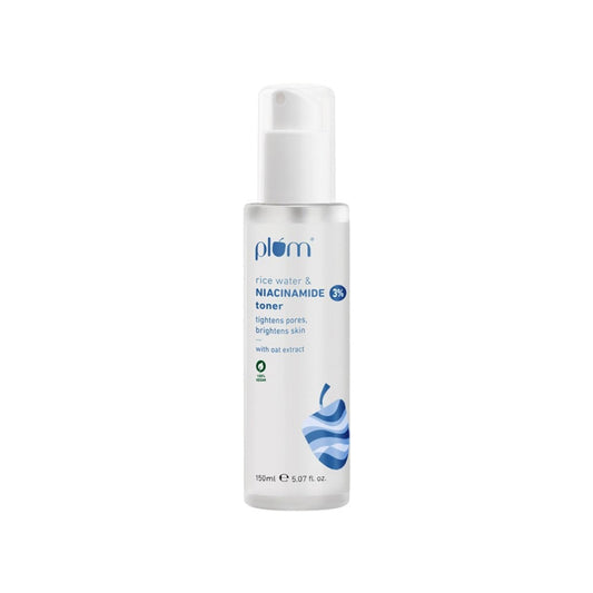 Plum 3% Niacinamide Toner with Rice Water : 150 ml