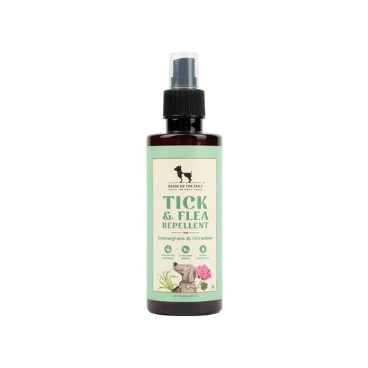 HUFT Flea & Tick Remover Repellent For Dog (Lemongrass & Geranium) : 200 ml