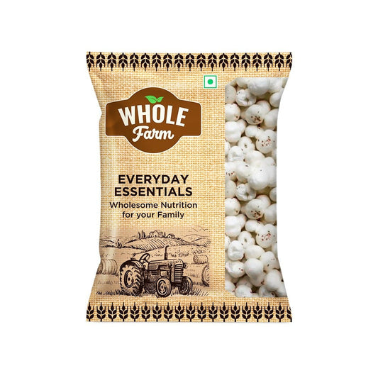 Whole Farm Premium Plain Makhana /Foxnuts : 90 g