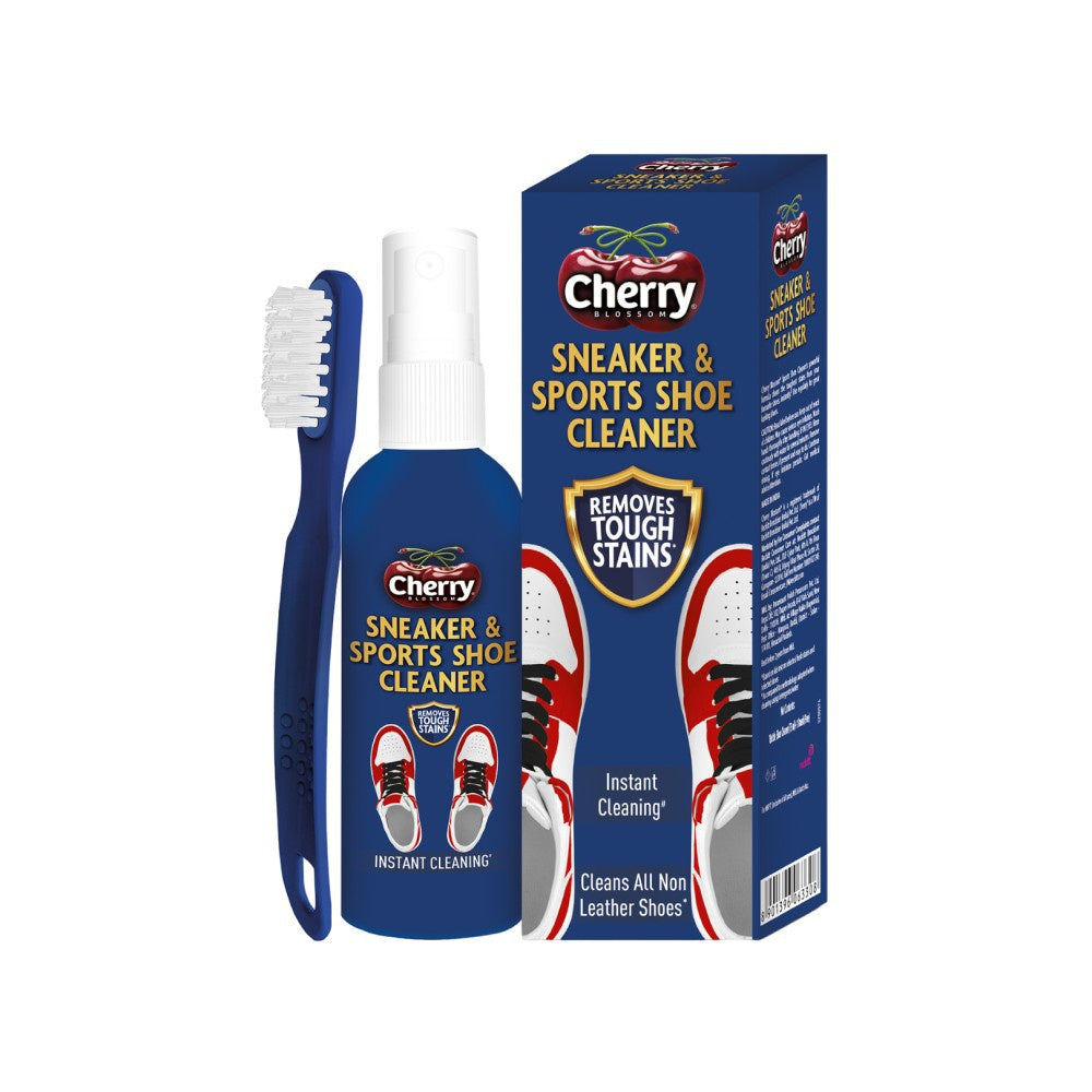 Cherry Blossom Sports Shoe Cleaner Shoe Brush - With Free Brush : 75 ml