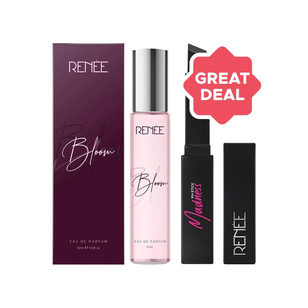 Renee Madness PH Stick + Eau de Parfum (Bloom) Combo : 3 g + 15 ml