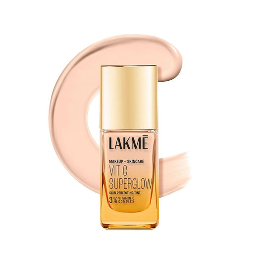 Lakme Makeup + Skincare Vitamin C SuperGlow Foundation (Cool Ivory) : 25 ml