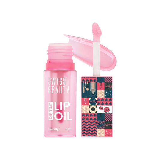 Swiss Beauty Dip Tint Lip Oil (Peach) : 3 ml