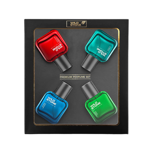 Wild Stone Eau de Parfum Gift Set : 4 x 30 ml