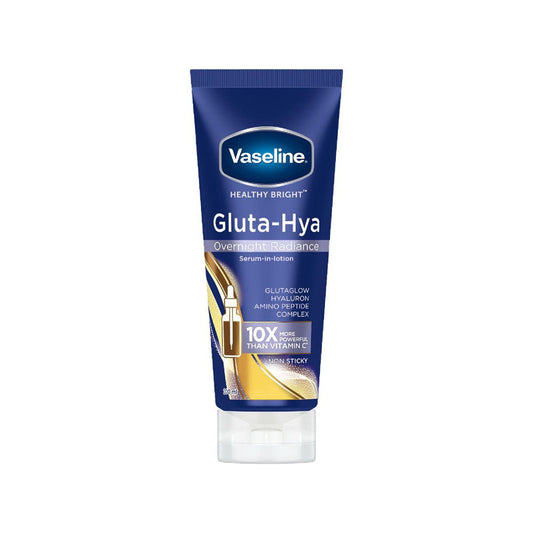 Vaseline Gluta Hya Overnight Radiance Serum Body Lotion : 200 ml