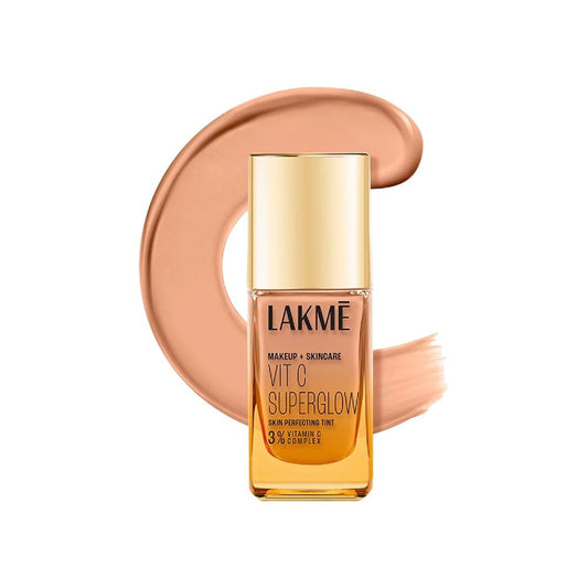 Lakme Makeup+ Skincare Vitamin C SuperGlow Foundation (Cool Rose) : 25 ml