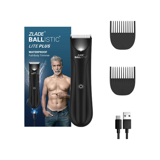 Zlade Ballistic Lite Plus Male Body Trimmer (Black) : 1 unit