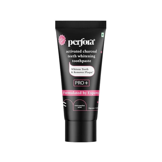 Perfora Activated Charcoal PRO+ Teeth Whitening Toothpaste (Watermelon Mint) : 50 g