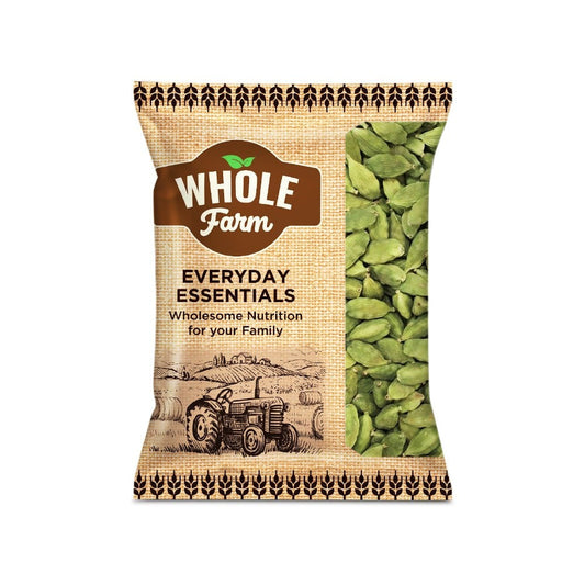 Whole Farm Premium Choti Elachi/ Green Cardamom Whole : 50 g