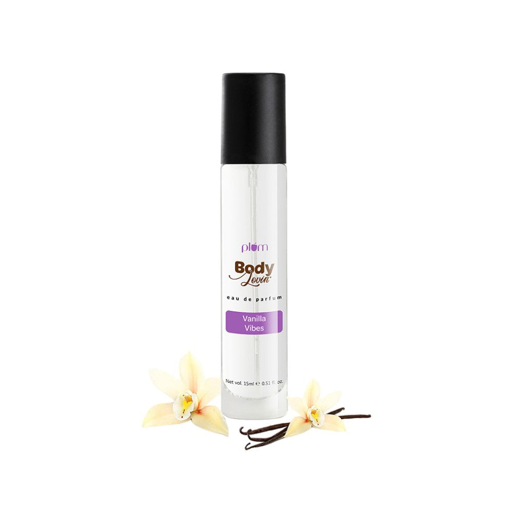 Plum BodyLovin' Vanilla Vibes Perfume (Sweet & Cozy) : 15 ml