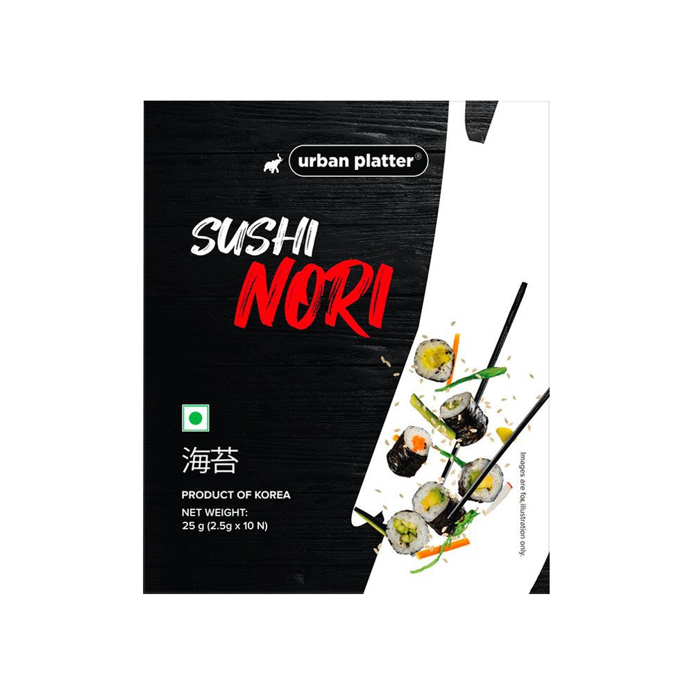 Urban Platter Sushi Nori Sheet (Seaweed) : 25 g