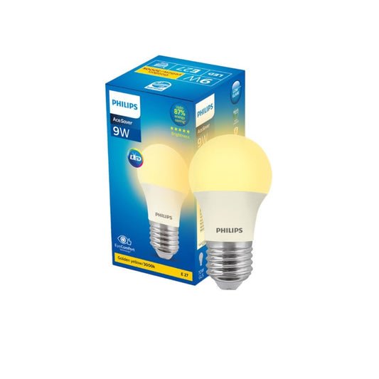 Philips Lighting Ace Saver 9W LED Bulb (Golden Yellow) : 1 piece
