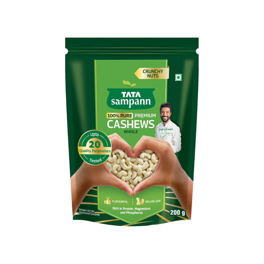 Tata Sampann Cashew (100% Pure Premium) : 200 g