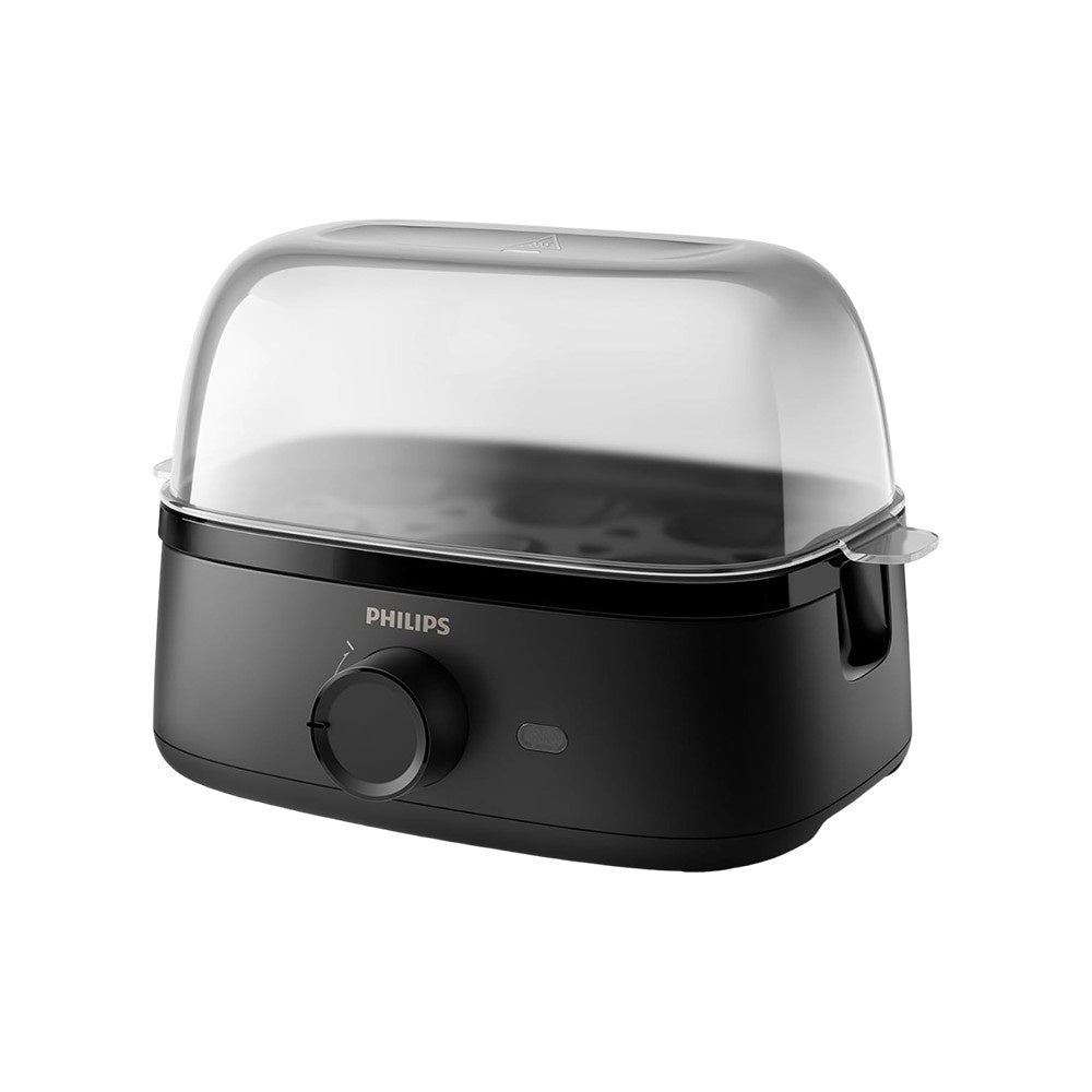 Philips Egg Boiler for Up to 6 Eggs (400 W, HD9137/90, Black) : 1 unit