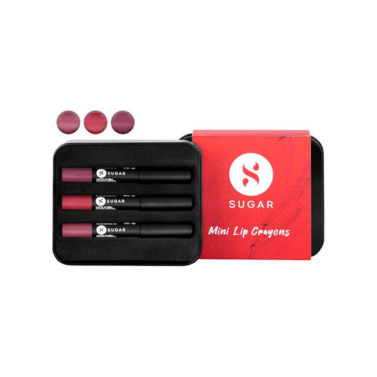 SUGAR Matte As Hell Minis Nude Lipstick Kit : 1 pack (3 pieces)