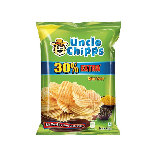 Uncle Chipps Spicy Treat Flavour Potato Chips : 48 g