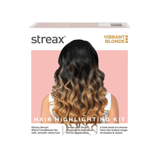 Streax Highlighting Hair Colour Kit (Vibrant Blonde) : 1 kit