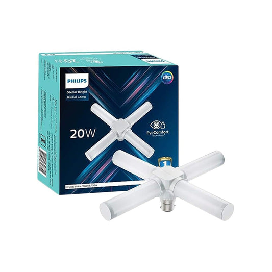 Philips Lighting Stellar Bright Radial 20W T-Bulb (Crystal White) : 1 unit