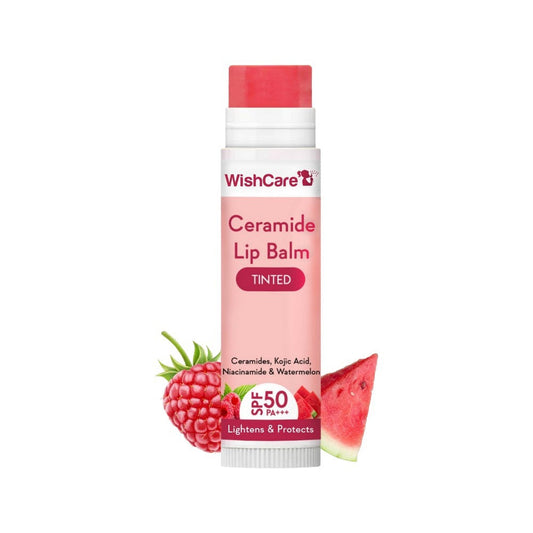 Wishcare Tinted Ceramide Lip Balm with SPF50 PA+++ (Natural Pink) : 5 g