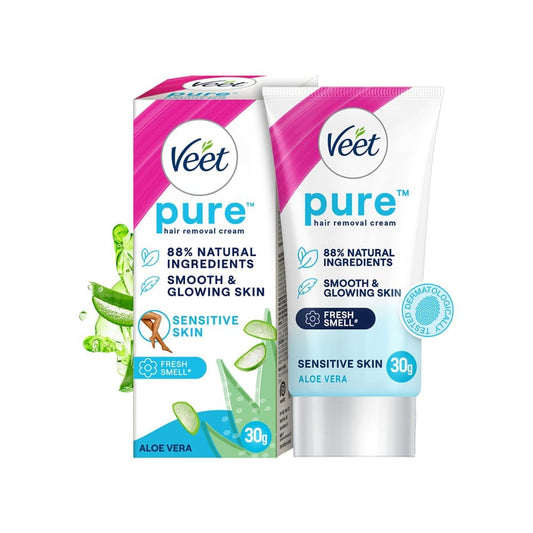 Veet Pure Hair Removal Cream (Sensitive Skin) : 30 g