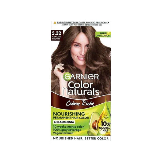 Garnier Color Naturals Creme Hair Colour (Caramel Brown) : 1 pack