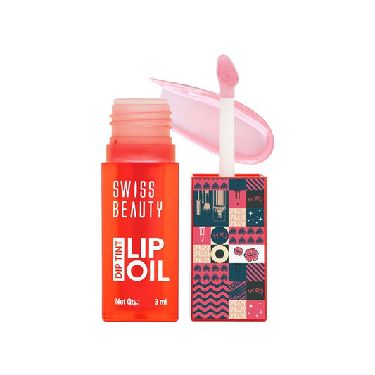 Swiss Beauty Dip Tint Lip Oil (Strawberry) : 3 ml