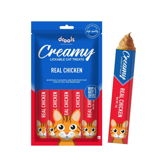 Drools Real Chicken Creamy Cat Treat : 1 unit