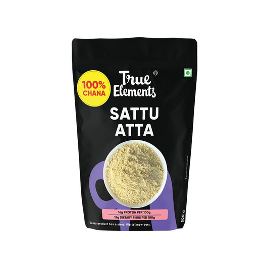 True Elements Sattu Atta : 500 g