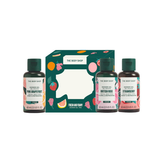 The Body Shop Fresh & Foamy Trio Gift Set : 1 pack