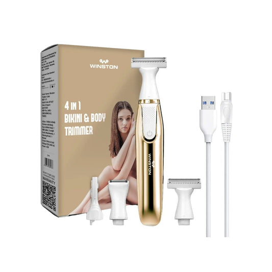 Winston 4 in 1 Female Body Trimmer (White) : 1 unit