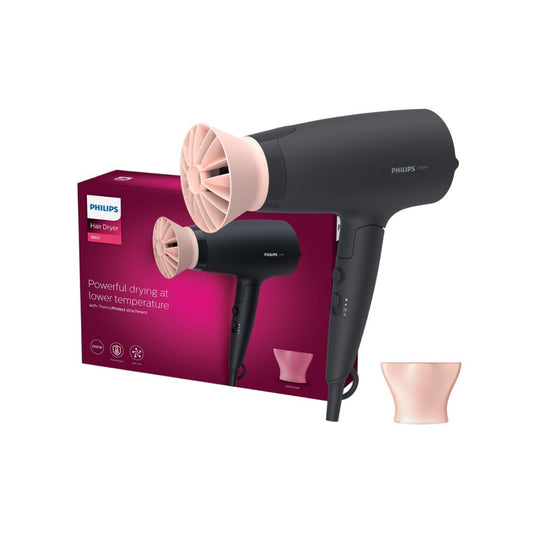 Philips BHD356/10 Thermoprotect Hair Dryer (Black, 2100W) : 1 unit