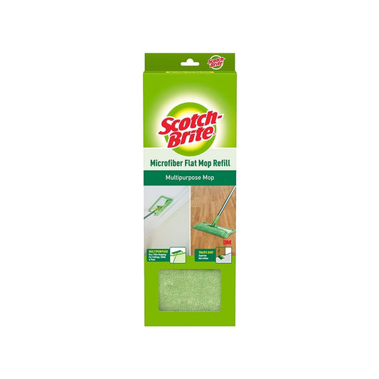 Scotch Brite Microfiber Flat Mop Refill (Microfiber Refill) : 1 unit