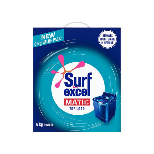 Surf Excel Top Load Detergent Powder : 6 kg