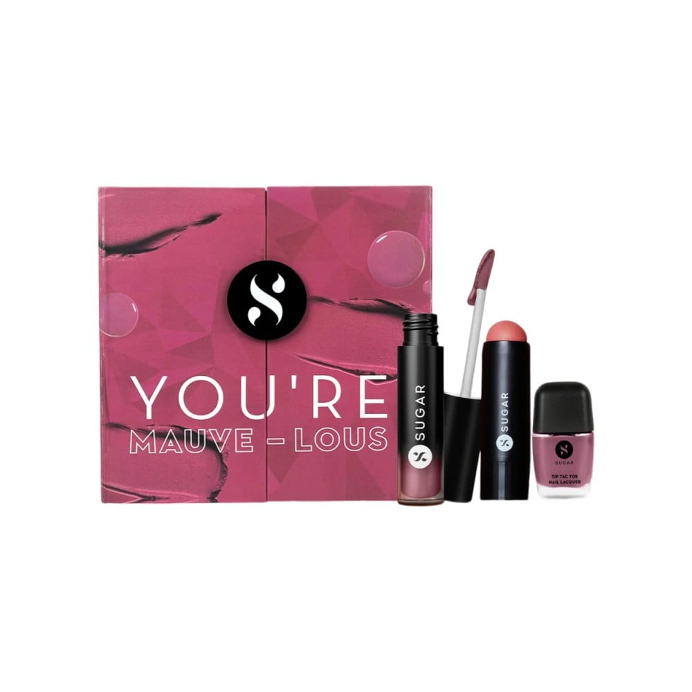 SUGAR You're Mauve-lous Make Up Kit Gift Set : 1 pack (3 pieces)