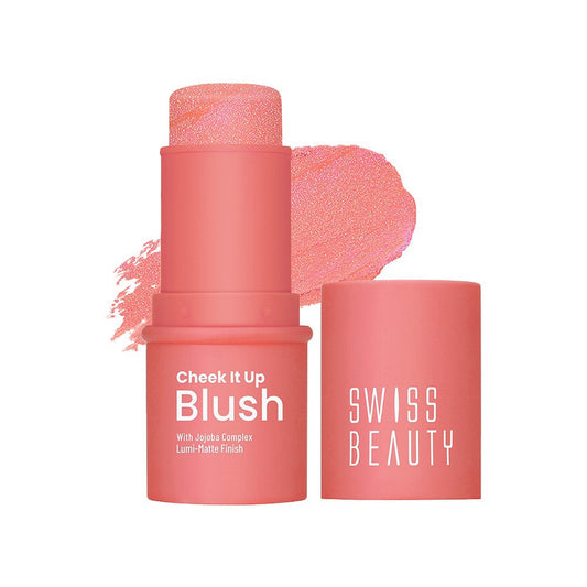Swiss Beauty Cheek It Up Blush (Mood Lifter Coral) : 8 g
