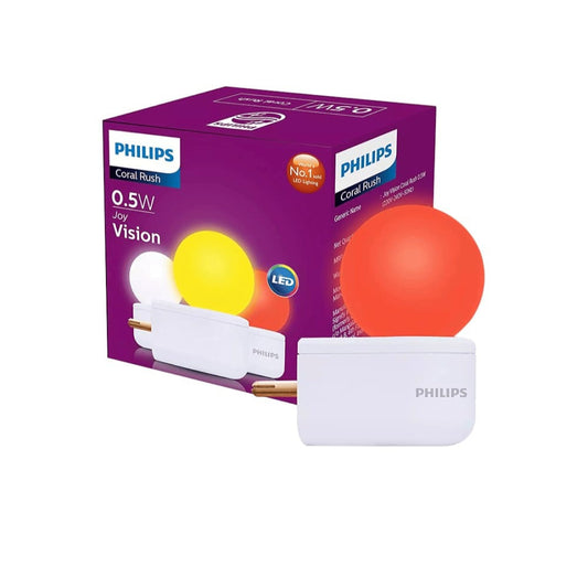 Philips Lighting Coral Rush Joy Vision Red 0.5W LED Bulb (Red) : 1 unit