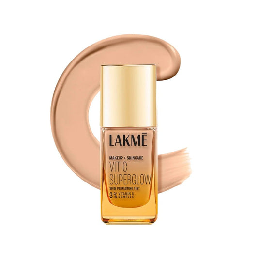 Lakme Makeup+Skincare Vitamin C SuperGlow Foundation (Neutral Nude) : 25 ml