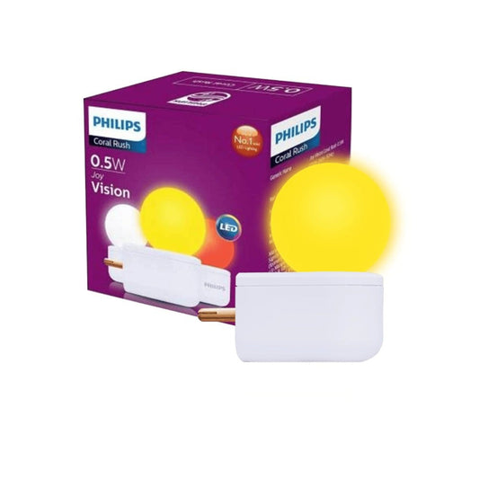 Philips Lighting Coral Rush Joy Vision Yellow 0.5W LED Bulb (Yellow) : 1 unit