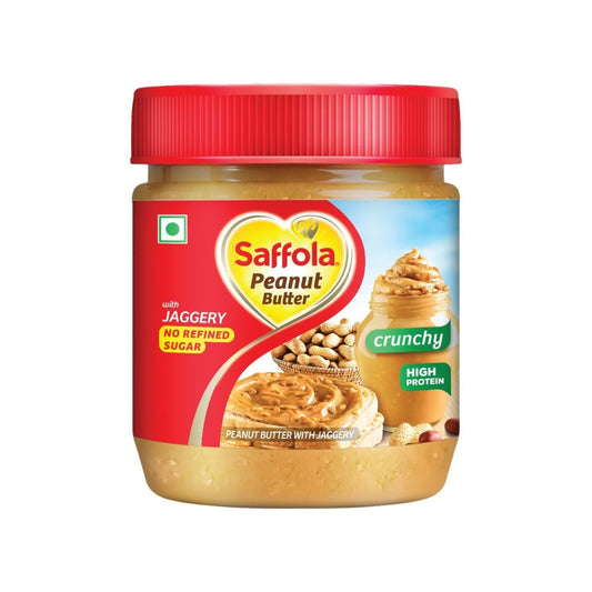 Saffola Crunchy Peanut Butter With Jaggery : 350 g