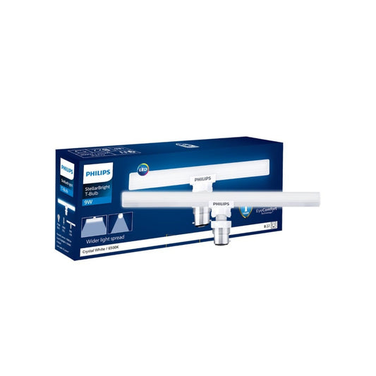 Philips Stellar Bright T - 9W LED Bulb (Crystal White) : 1 unit