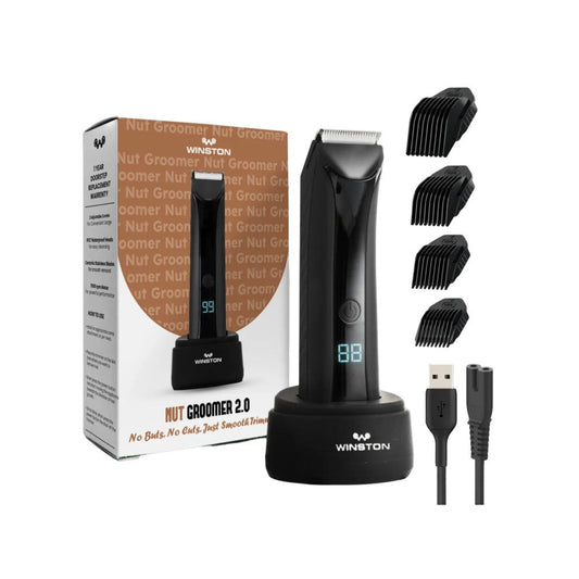 Winston Male Body Trimmer - Nut Groomer 2.0 (Black) : 1 unit