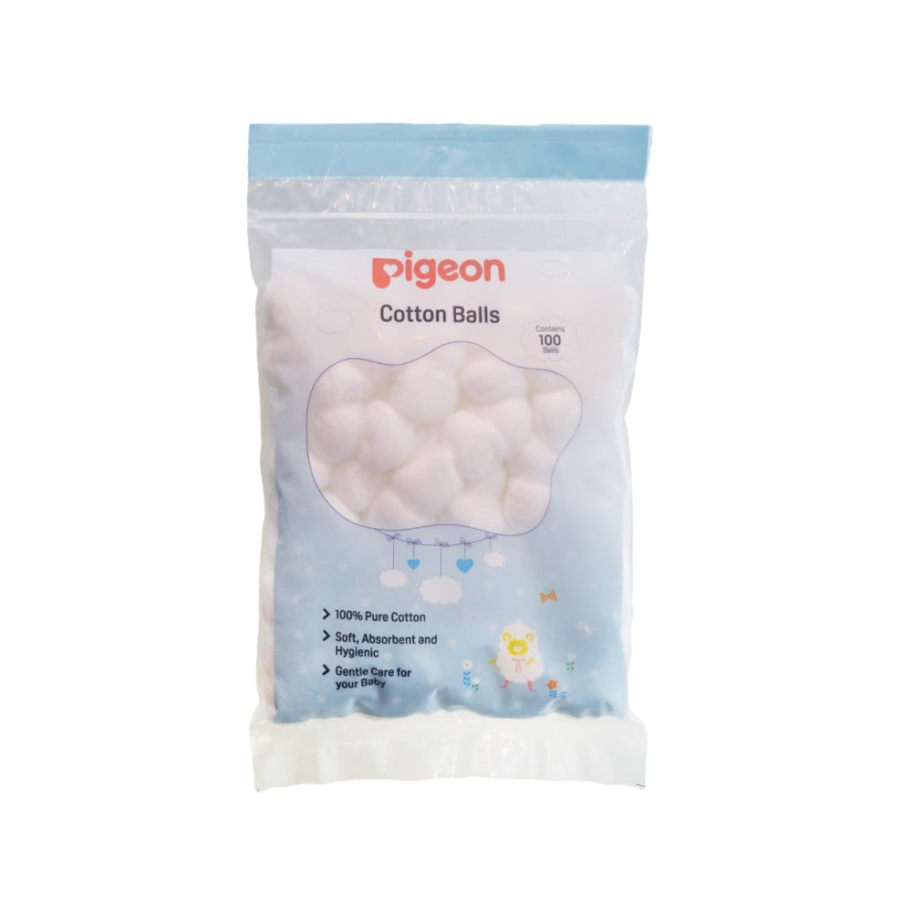 Pigeon Baby Cotton Balls : 100 pcs