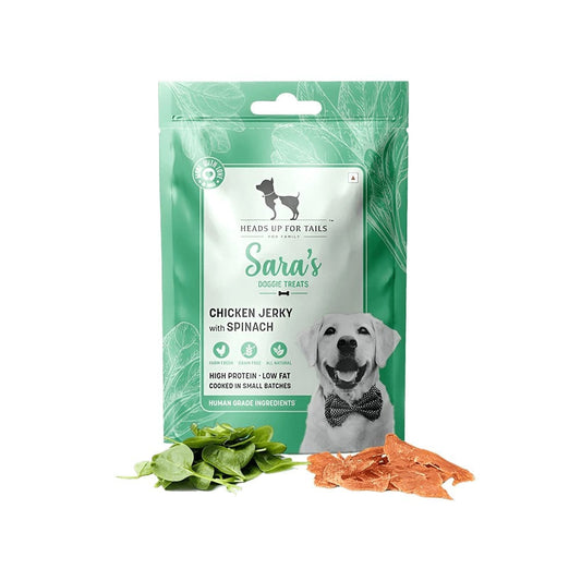 HUFT Sara's Chicken Jerky with Spinach : 70 g