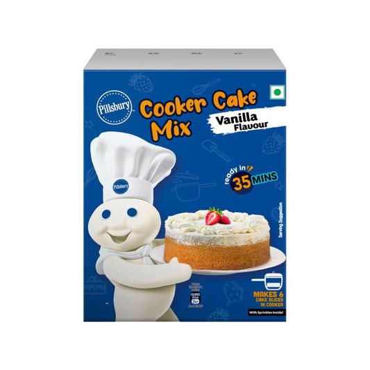 Pillsbury Vanilla Cooker Cake Mix : 159 g