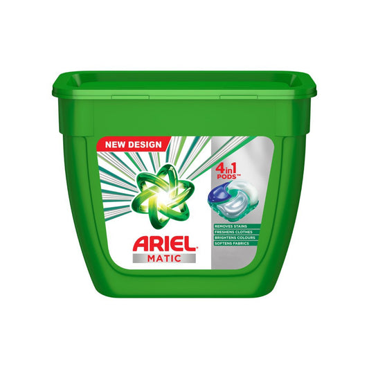 Ariel Matic 4 in 1 Detergent Pods : 32 x 17.80 g
