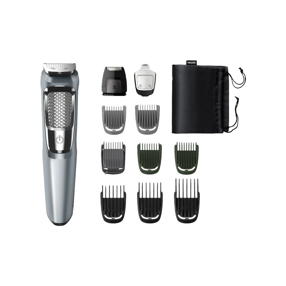 Philips MG3760/33 11 in 1 Multi Grooming Trimmer MG3760/33 (Silver) : 1 unit